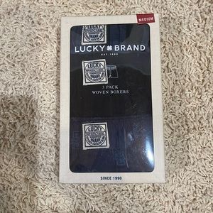 ❤️NEW!!!❤️ Lucky Brand 3 Pack Woven Boxers.